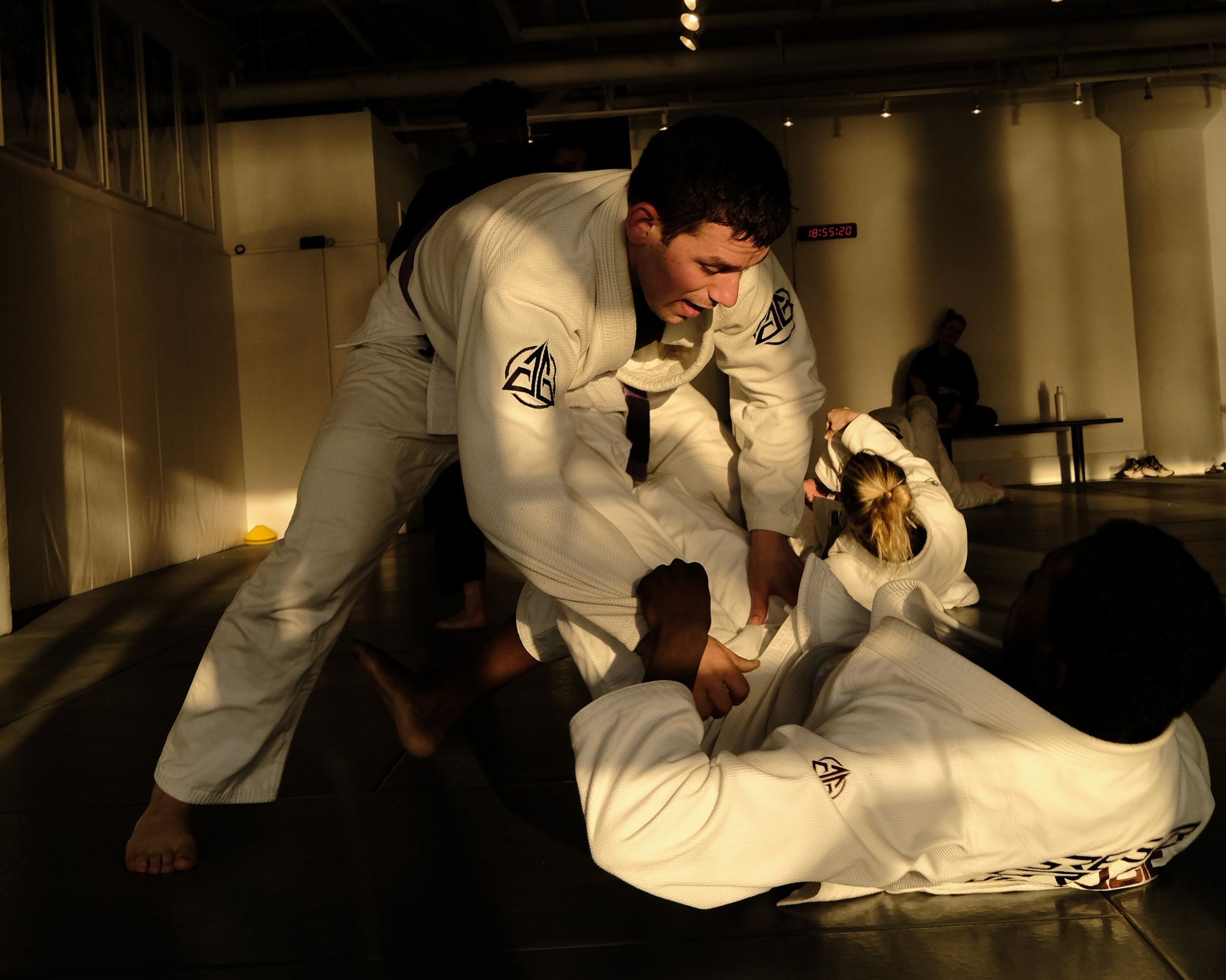 Jiu Jitsu at Sunset