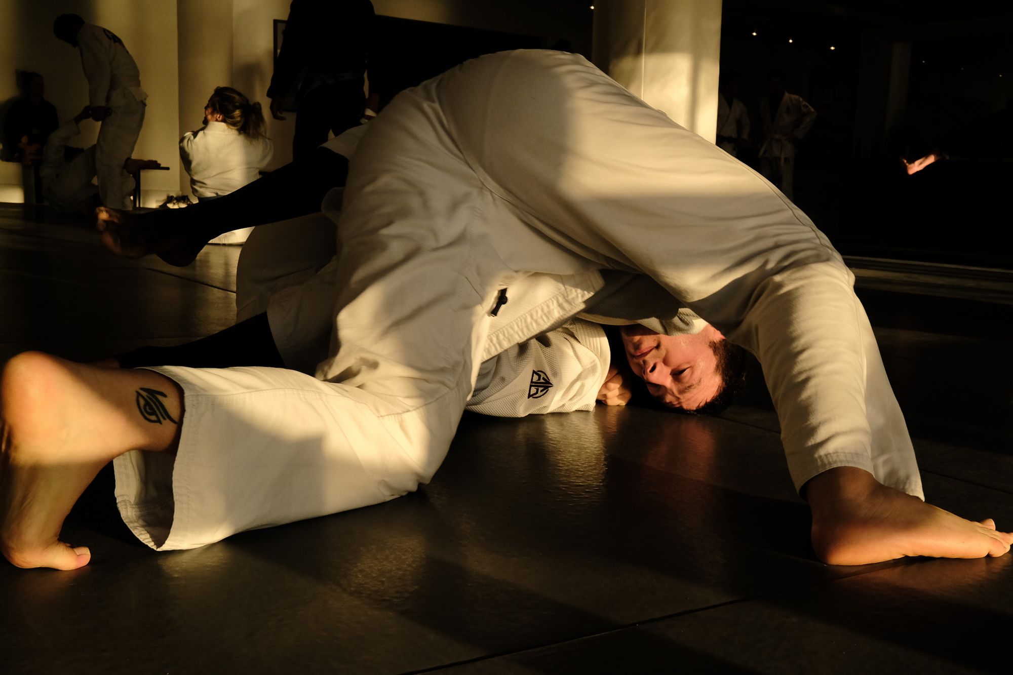 Jiu Jitsu at Sunset