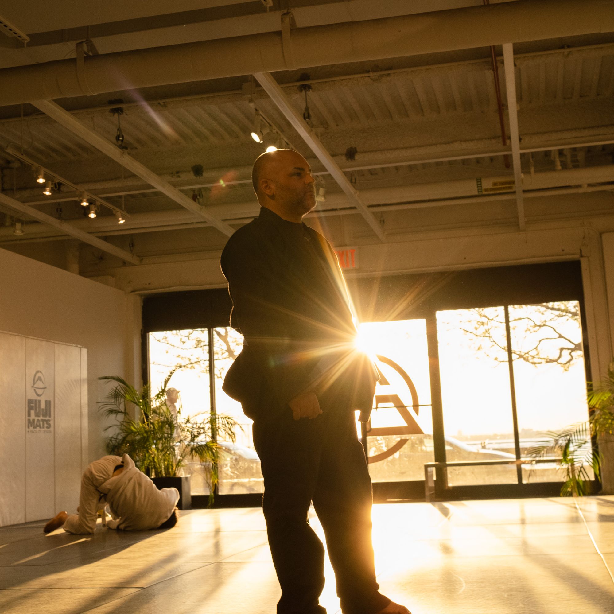 Jiu Jitsu at Sunset